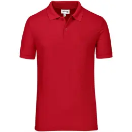 Mens Everyday Golf Shirt Red Front